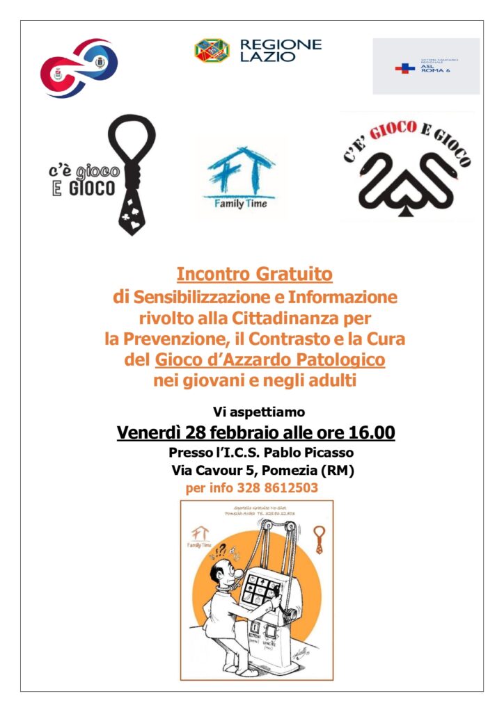 Prevenzione gioco d'azzardo patologico